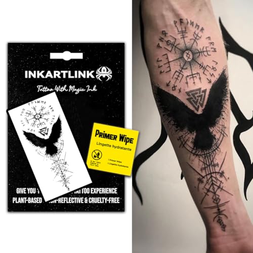 INKARTLINK Semi-Permanent Tattoo - Waterproof, Realistic, 7-14 Days
