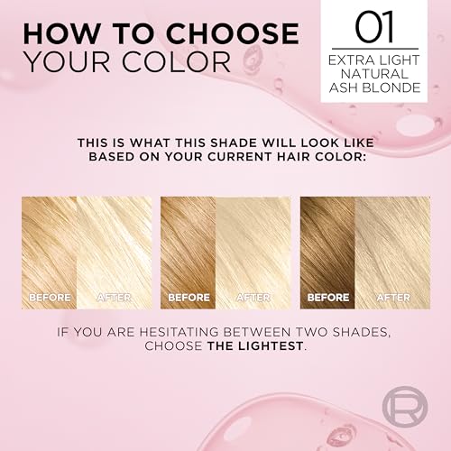 L'Oreal Paris Excellence Crème Hair Color 01 Extra Light Natural Ash Blonde