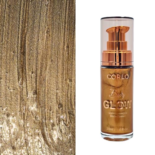 Shimmer Body Oil | Bronze Glow Liquid Illuminator Waterproof