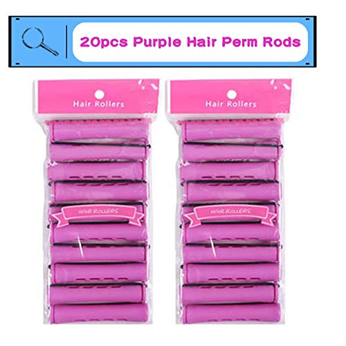 20pcs Cold Wave Perm Rods Set for Natural Hair