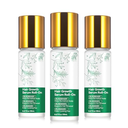 Hair Growth Serum Roll-On with Rosemary & Redensyl - 60 ML