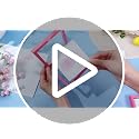 Meekoo Rose Red 30 Pcs Press-On Nail Packaging Box with Tapes & Display Cards