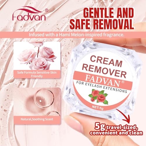 FADVAN Lash Remover Gel 5g - Professional Eyelash Extension Remover