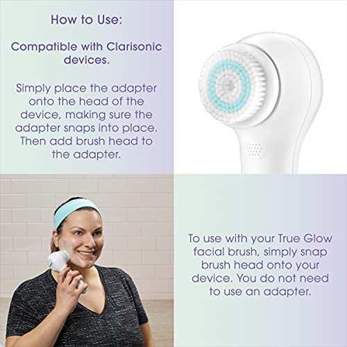 Conair True Glow Facial Cleansing Brush Replacement Heads