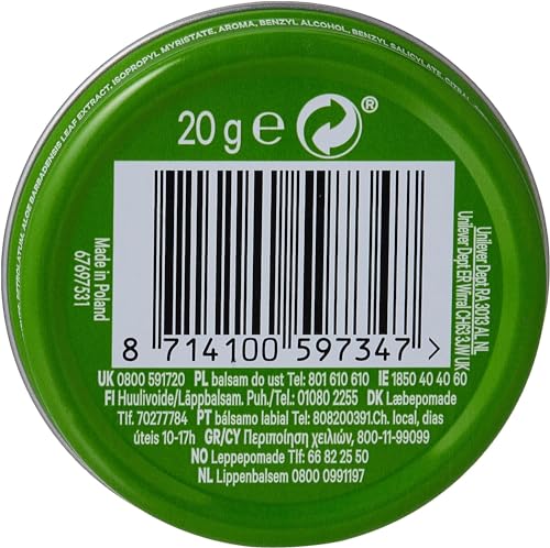 Vaseline Lip Balm 20g/0.705oz (6X20g/0.705oz, Aloe Vera)