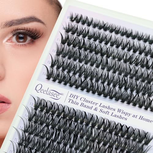 40D Lash Clusters - Natural Wispy DIY Eyelash Extensions 9-16mm