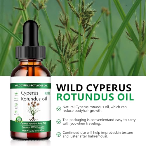 Cyperus Rotundus Oil for Hair Removal - 2.02 fl oz