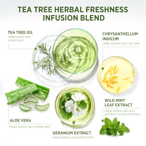 Roycederm Tea Tree Body Wash, 16.9 Fl Oz