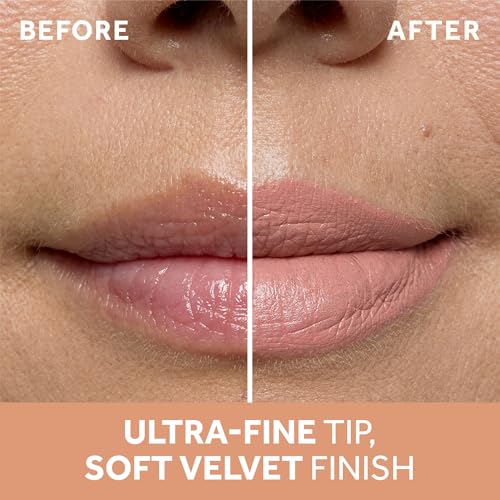 No7 Pro Artist Lip Liner - Precision Edit Lip Liner Pencil with a Creamy, Matte Finish - Helps Prevent Lipstick Bleeding and Enhances Lip Shape - Modern Nude Chic (0.04 oz)