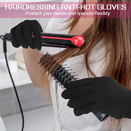 Professional Heat Resistant Gloves for Hair Styling