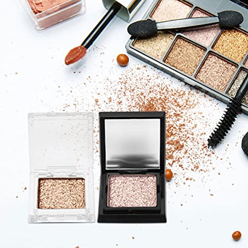 4Pcs Empty Eyeshadow Storage Cases with Iron Plates