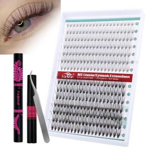 Lash Extension Kit Clusters 9-16mm with Bond, Seal & Tools