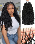 120g Feather Crochet Human Hair Extensions 20 Inch