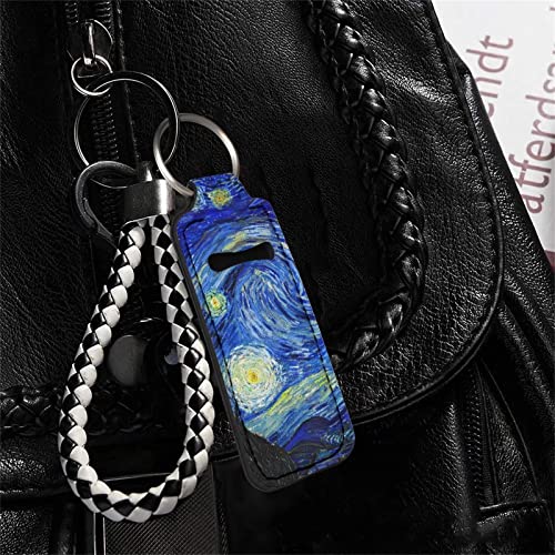 Personalized Chapstick Holder Keychain | Neoprene Lip Balm Clip