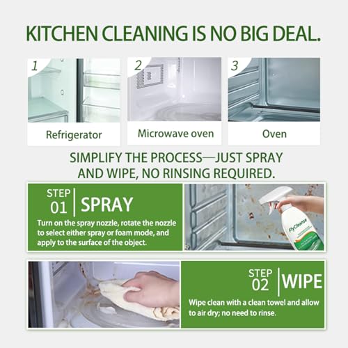 Oil Stain Remover Cooktop Cleaner - Heavy-Duty Grease Remover