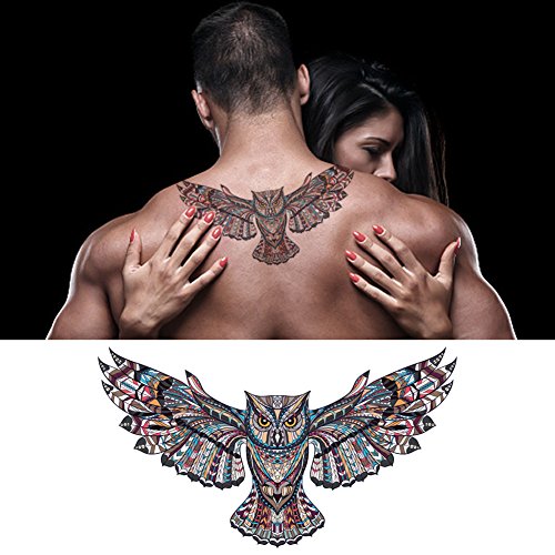Temporary Tattoo Stickers for Men Women - 5 Sheets
