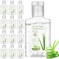 12 Pcs Mini Aloe Vera Gel Bulk for Christmas Wedding Party 1oz Soothing Moisture Aloe Gel Bulk Travel Size for Thank You Gifts Christmas Favors Wedding Party(Aloe Vera)