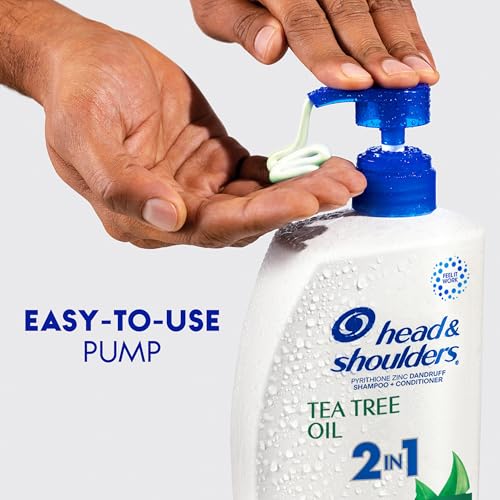 Head & Shoulders Tea Tree Oil 2-in-1 Anti-Dandruff Shampoo & Conditioner, 28.2 fl oz