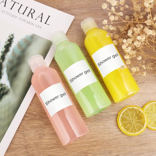 100 Pack 4 oz Plastic Squeeze Bottles with Top Flip Caps, Clear, BPA-Free, Travel-Friendly, Reusable, 120ml Capacity, Ideal for Travel, Personal Care, Sample Bottles