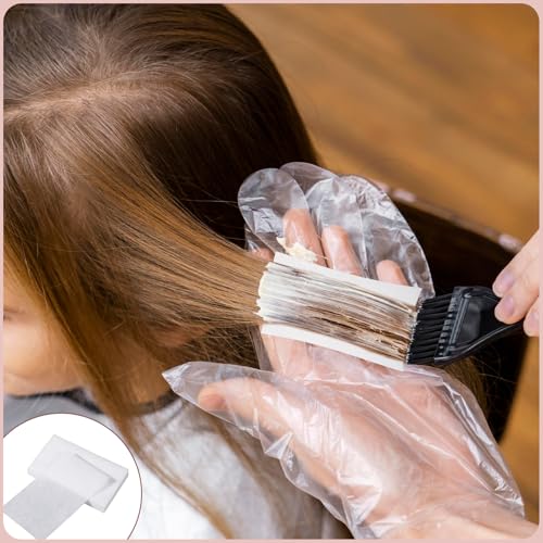 120 Pcs Hair Perm Papers - Disposable Curling & Styling Wraps for Hot & Cold Perms