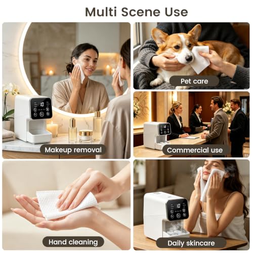 80 Disposable Compressed Towels for Warmer Machine