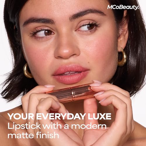 MCoBeauty Matte Lipstick Cheeky Chat - Nourishing Nude Pink Lip Color