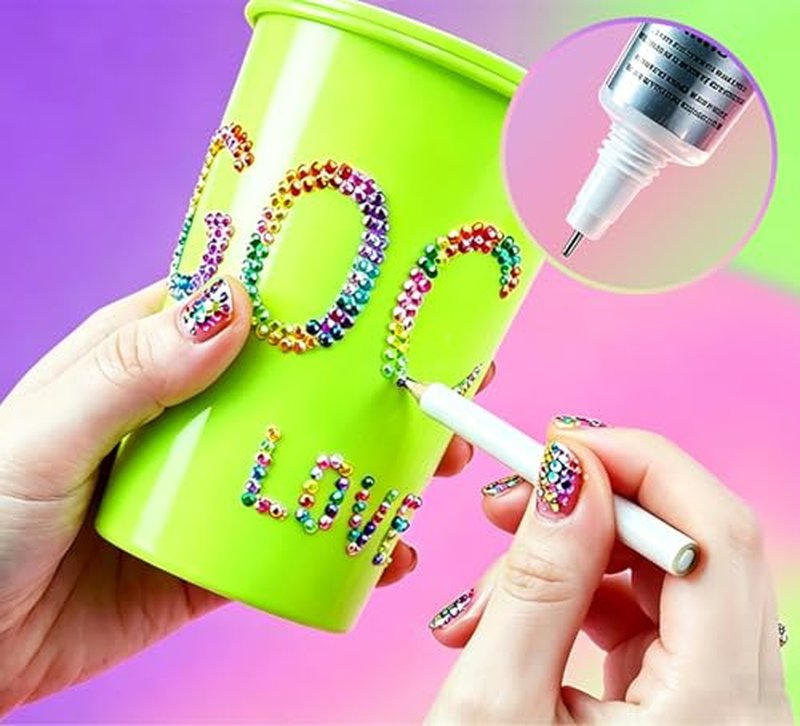 40,000 Pcs Bedazzling Rhinestones Kit with B7000 Glue & Tools