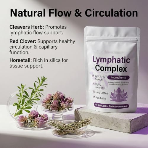 Lymphatic Complex - 60 Soft Capsules | Natural Herbs