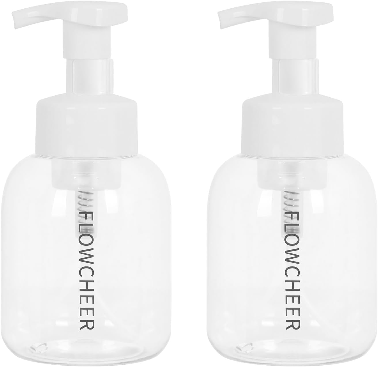 flowcheer Foaming Hand Soap Tablet Refills+ Pump Bottle Dispenser 12 OZ/350 ML Refillable with 12 Pack Variety Fragrance Soap Refills Tablet