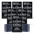 Duke Cannon Lump of Coal Holiday Soap ? Charcoal, Bergamot & Black Pepper ? 10oz XL, Paraben-Free, Triple-Milled, Hydrating, American-Made Men's Gift 6 Pack