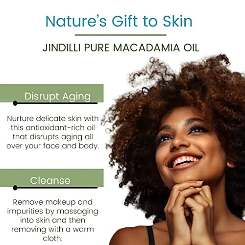 Pure Macadamia Oil | Cold-Pressed, Filtered, All-Natural, Vegan, Non-GMO, Hexane-Free, Cruelty-Free - Multipurpose Moisturizer (7.5 oz)