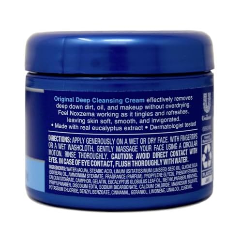 Noxzema Original Deep Cleansing Cream 2 oz (Pack of 4)