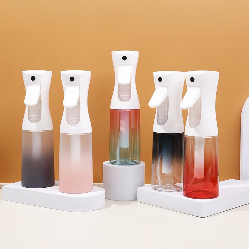 Ultra Fine Mist Spray Bottle 200ml - Black Travel Reusable Hair & Plant Sprayer