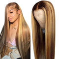 13x6 HD Lace Front Wig Human Hair 28" 180% Density Straight