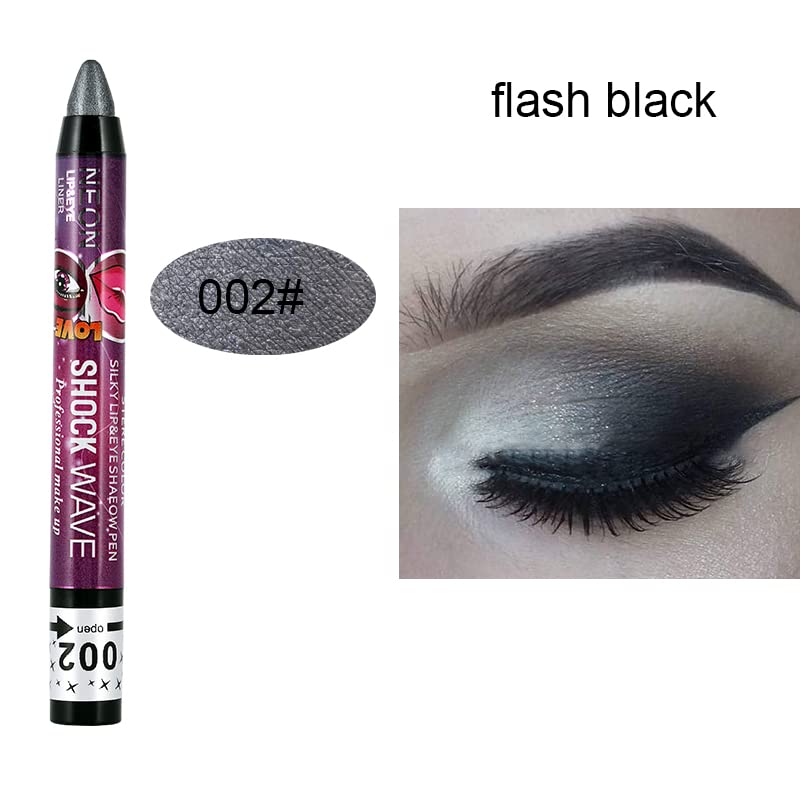 MEICOLY 6 Colors Shimmer Eyeshadow Sticks Set