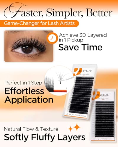BEYELIAN Easy Fan Volume Lash Extensions 0.05 D Curl 8-15mm