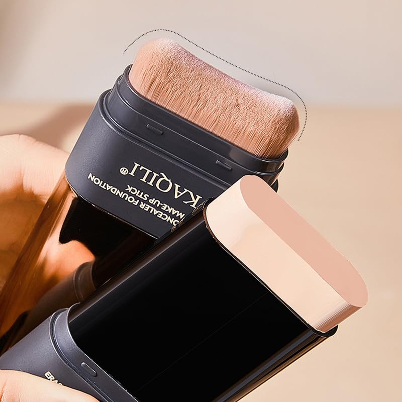 Dual-Ended Foundation & Concealer Stick - Long-Lasting, Moisturizing (2pc)