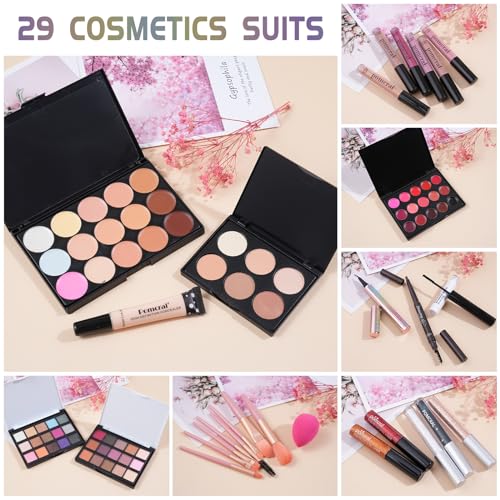 Pomcral All-in-One Makeup Kit Set for Teens & Women
