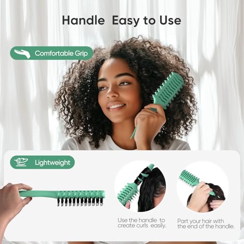 AM8:00 Curl Defining Brush for Curly Hair