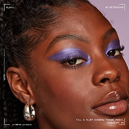 NYX Fill & Fluff Eyebrow Pomade Pencil in Chocolate