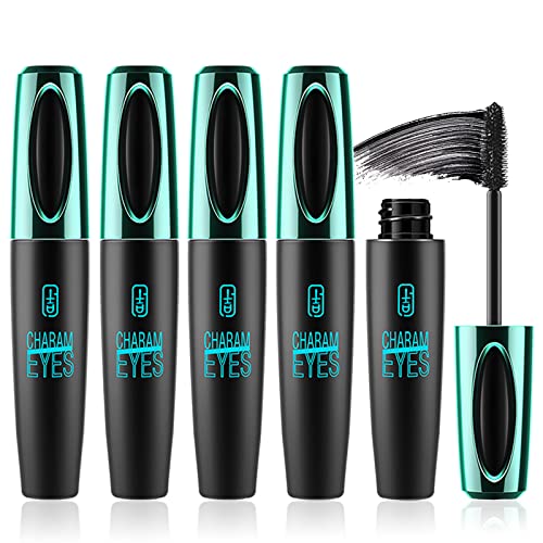 4D Silk Fibers Waterproof Mascara - Full Thickening Lashes