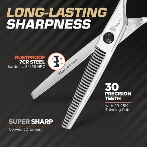 Fagaci Thinning Shears 6 Inch Professional Hair Scissors