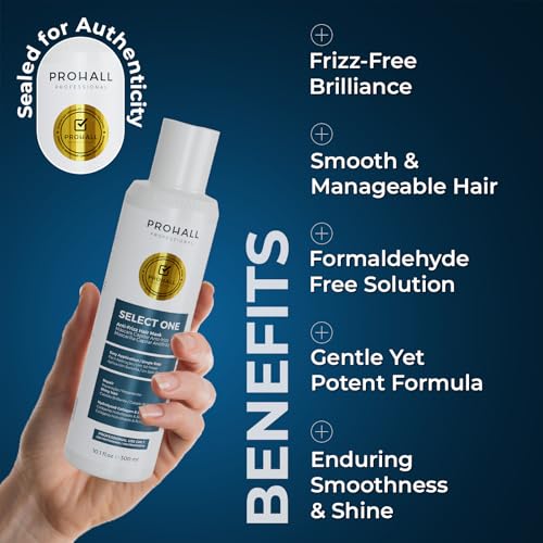 Prohall Brazilian Keratin Hair Treatment 10.1oz - Formaldehyde Free