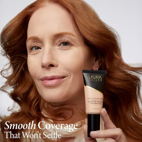Laura Geller Weightless Whip Mousse Foundation 03 Light - Buildable Coverage