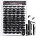 80D Lash Clusters Kit 226 Pcs - DIY Eyelash Extensions