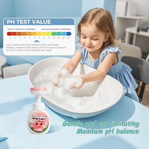 VANERIA Kids Foaming Hand Soap 250ml - Gentle, Moisturizing