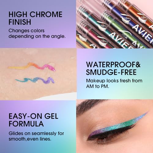Chameleon Liquid Eyeliner - Waterproof Color-Changing Glitter