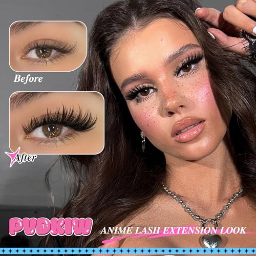 Volume Lash Clusters 10-18MM C Curl Wispy Eyelash Extensions 144Pcs