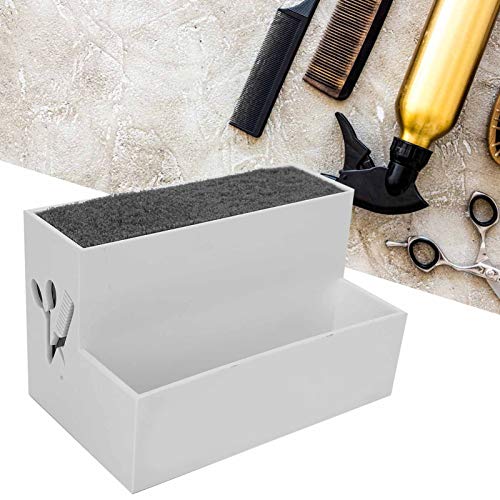 Professional Salon Scissor Holder Organizer Box, Dual-Layer Storage