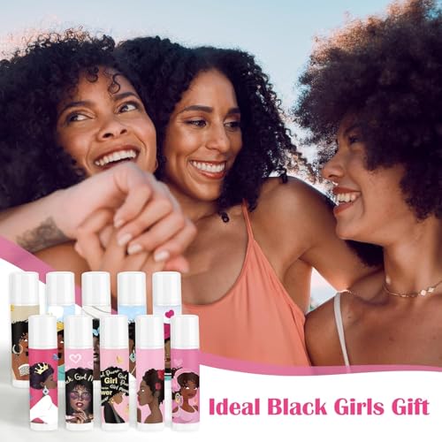 50 Pack African American Lip Balm Bulk African American Valentine's Day Gifts for Women Black Girl Inspirational Lip Balm Black History Lip Care Favors for Commemoration Juneteenth Freedom
